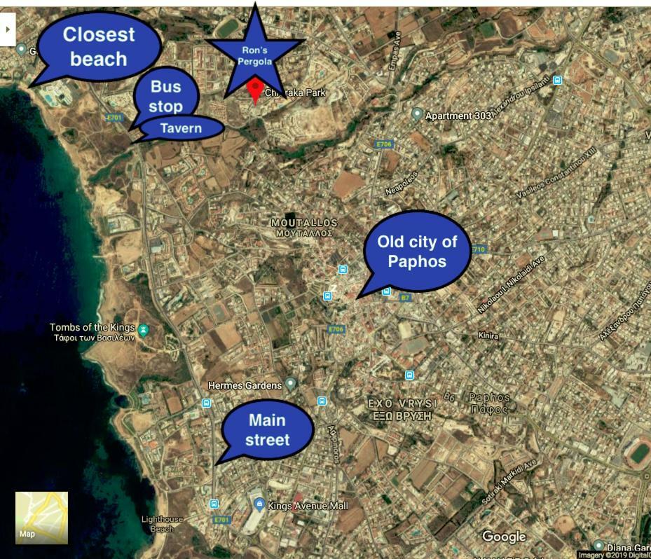 Paphos Ron'S Pergola Apartment מראה חיצוני תמונה